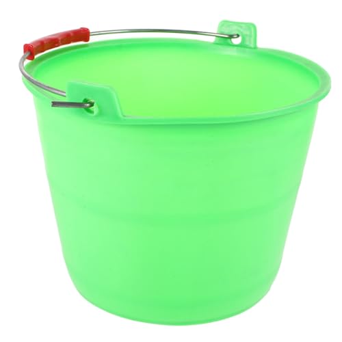 ERINGOGO 15l Capacity Cement Pail Heavy Duty Cement Bucket for Builders Easy to Clean for Construction Sites