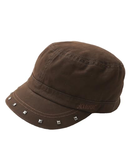 [ウィゴー] スタッズ ワーク キャップ レディース F ブラウン