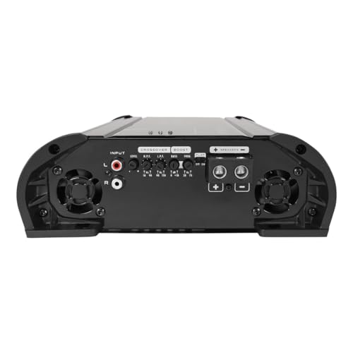Timpano TPT-5000 2 Ohm Full Range Amplifier - 5000 Watts RMS Class D 1 Channel Amp Built-in Crossovers for Installation of PRO Audio Midbass, Midrange Loudspeakers on Car Audio Systems - Thumbnail 5
