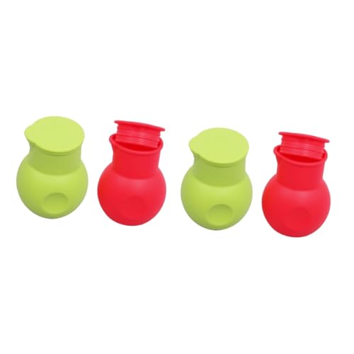 HOLIDYOYO 2sets Melt Butter Tool Silicone Pot for Baking Pot Melted Butter Dispenser Melt Heat Milk Sauce 2pcs*2