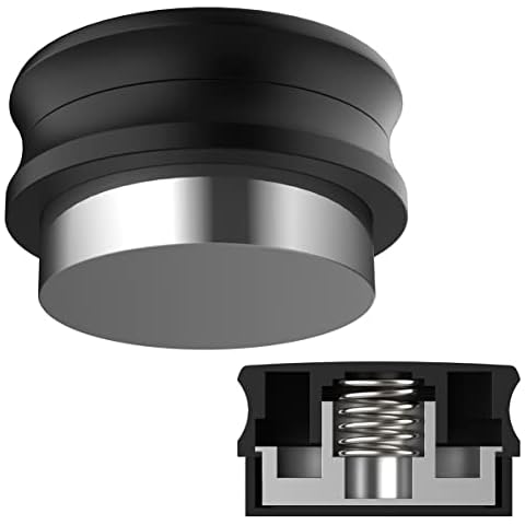 Normcore 58.5 mm Kaffee-Tamper | Kaffeepulver-Verteiler | Edelstahl Espresso Tamper mit Aluminium Matte Cover