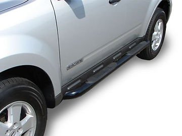 STEELCRAFT 240960 2013-2017 NISSAN PATHFINDER (Excl. Platinum Series) / INFINITY QX60 3' SIDEBARS BLACK Side Step Nerf Bar Running Board