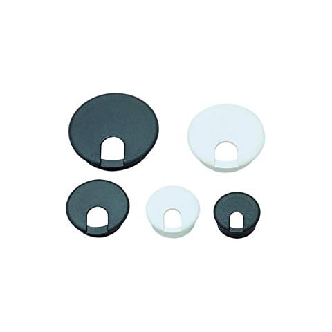 Sugatsune, Lamp S76/BLK Cable Grommet, ABS, Black(BLK) Cover