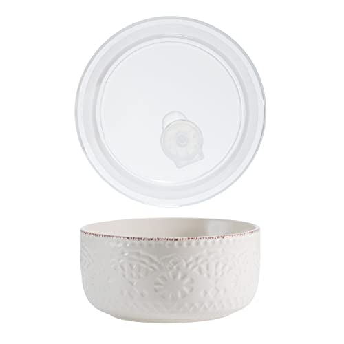 Pfaltzgraff Chateau Storage Bowls, 6 pulgadas, crema miniatura 4