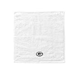 Northwest Green Bay Packers NFL Team Logo Wash Cloth 4 Pack 12 x 12 Inches