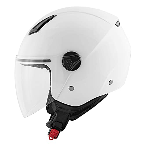 CASCO DEMI JET KAPPA KV28 EVO SOLID COLOR BIANCO L