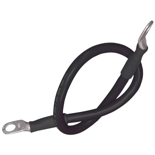 Câble de batterie 2 AWG 33mm² noir avec cosses de 5/16 pouces pour courant continu