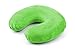MCIX Almohada Cervical de Viaje, Cojín Cuello Viaje | Hecho de Espuma de Memoria, Almohada de Viaje Viscoelástica | Funda Extraíble Lavable de Algodón para Avión, Coche, Bus, Oficina. (Verde)