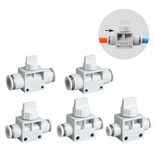 Valve pneumatique HVFF avec commande manuelle d'arrêt d'air