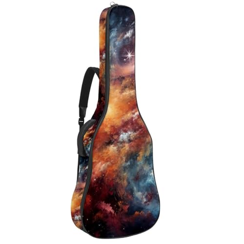 Sac pour guitare étanche et grand format anti-pluie avec plusieurs poches de rangement