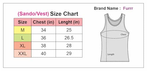 Image of furrr Men's Round Neck, Sleeveless, Super Combed Gym Vest (Pack of 3)