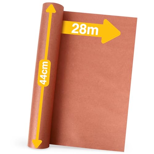 Butcher Paper Rolle - Metzgerpapier zum Grillen für saftiges Fleisch durch Low & Slow BBQ (44cm x 28m)