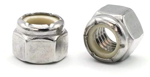 Nylon Lock Nut Nylock 18-8 Stainless Steel - 5/16-18 (.502 Flats x .250 Height) Qty-200