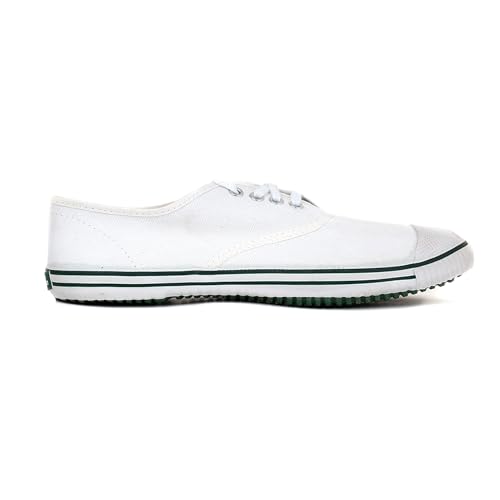 Image of Khadim's White School Tennis Shoe for Kids - 2.5-4.5 yrs (4271141)