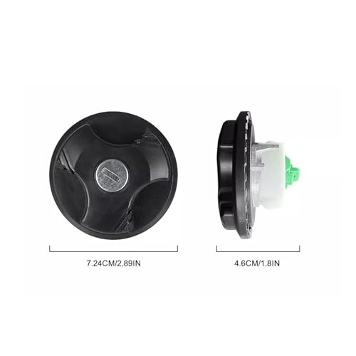 Bouchon de réservoir pour Citroën Relay étanche et verrouillable avec double clé - 2