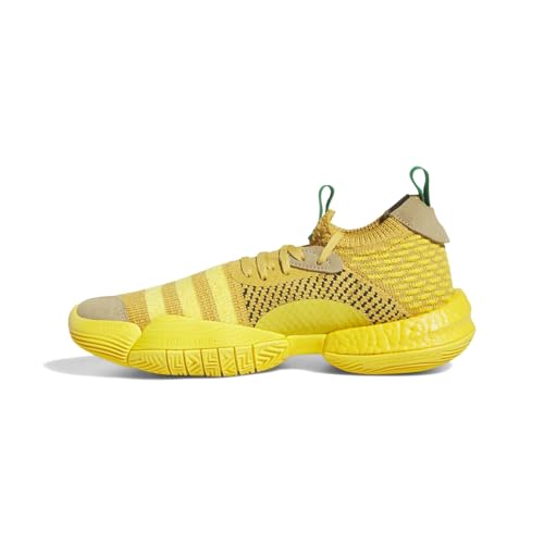 adidas Mens Trae 2 Basketball Sneakers Shoes - Yellow - Size 9.5 M3