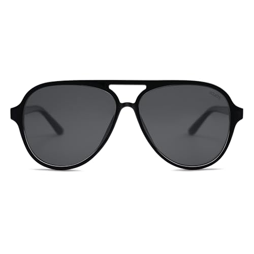 Image of SOJOS Classic Polarized Aviator Sunglasses for Women Men, Retro Trendy Aviators Shades SJ2201