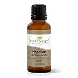 Plant Therapy Cedarwood Virginian Essential Oil. 100% Pure, Undiluted, Therapeutic Grade. 30 ml (1 oz).