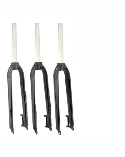 SXZYHJYC Horquilla Delantera Bicicleta de montaña, de aleación de Aluminio, rígida, de 26, 27,5 y 29 Pulgadas, con Freno de Disco, Ultraligera, M6 (Etiqueta roja).