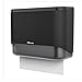Produktbild PLUSSEN Papierhandtuchspender, Wandmontage Tissue Boxspender, kommerzielle Handtuchspender für Küche Bad Büro Restaurant hält 200 Blatt (6012-Schwarz)