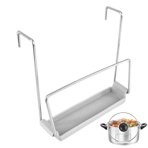 Slow Cooker Lid Holder - Lid Rack With Silicone Sink,Pot Lid Stand While Cooking With Silicone Sink For Frying Pan Dish Plate