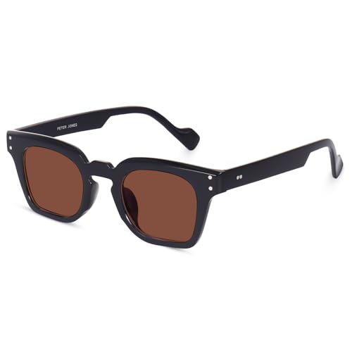 Peter Jones Square Unisex UV Protected Wide Frame Sunglasses (566...