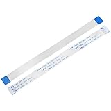 uxcell Flexible Flat Cable,150mm 1mm Pitch 10 Pins FPC FFC Flexible Ribbon Cable for LCD TV Car Audio DVD Player Laptop 10Pcs (A Type)