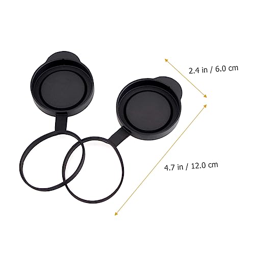 Protección de lentes de prismáticos cubiertas binoculares seguras 7