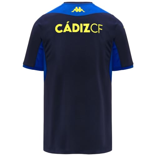 Kappa Cádiz CF Camiseta Entrenamiento con Mangas | MASCO Pro 2 | Hydro-Way Reciclada | Hombre