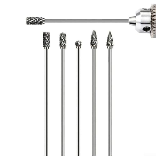 Set de 5 fresas de carburo de 100 mm doble corte miniatura 1