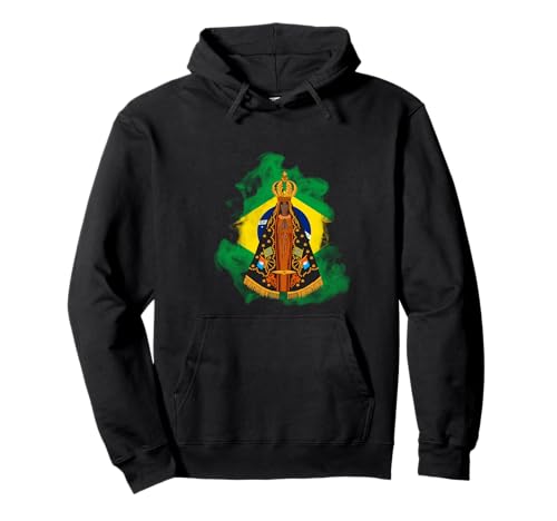 Nuestra Señora de Aparecida, Patrona de Brasil Sudadera con Capucha