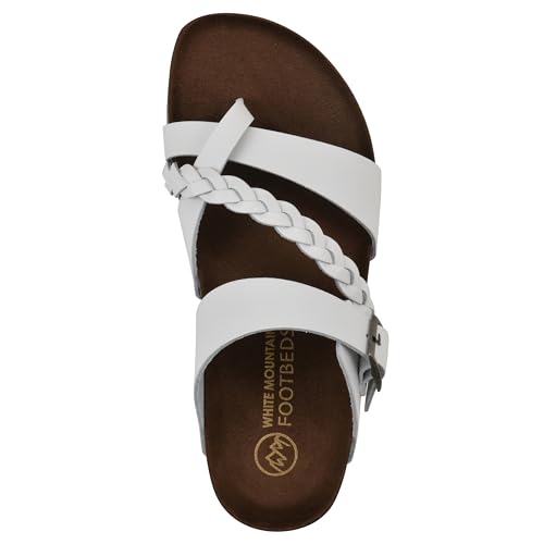 Image of White Mountain Women's Hazy Braided Footbed Sandal
