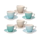 Set mit 6 Kaffeetassen