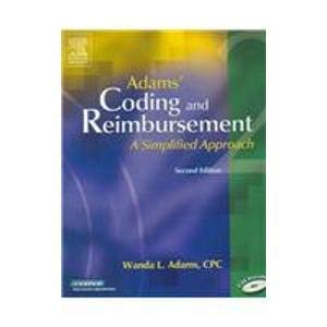 Adams' Coding And Reimbursement: A Simplified A... 032302887X Book Cover