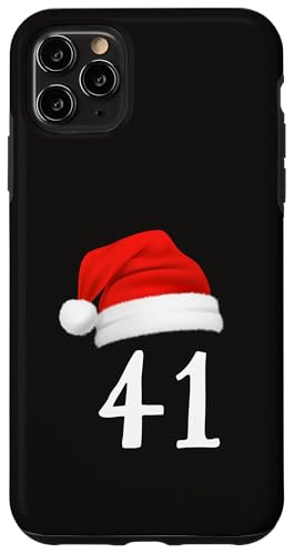 41 Christmas Santa 4 1 41 Happy Holidays Funny Gen Z X}zP[X iPhone 11 Pro Max p