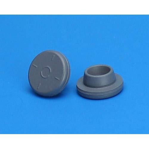 J.G. Finneran Associates 5001-20ST, Gray Snap On Stopper (2 Packs of 1000 pcs)