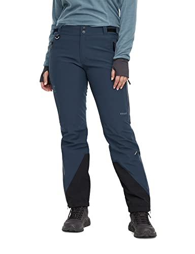 RevolutionRace Cyclone Rescue Pants, Damenhosen, Belüftete und wasserdichte Hose für Wanderung und Anderen Outdoor-Aktivitäten, Moonlit Ocean, 44 Cover