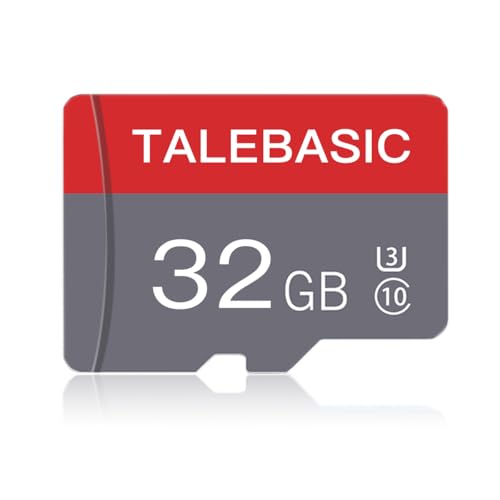 32GB Memory Card Class 10 Memory Card U3 Fast Speed TF Card with Adapter for Tablet/Mobile Phone/Camera/Car Audio/Game Console