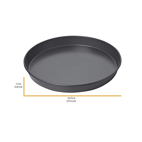 Chicago Metallic Deep Dish Pizza pan, 14Inch diameter Madcity Pizza