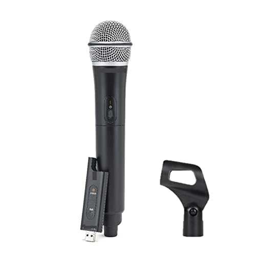 Microphone USB sans fil anti-interférence pour présentations et streaming fluides