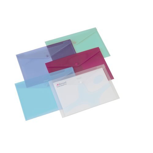 Rexel Ts-110092 A4 Popper Wallet, Pack Of 6 #TOP1
