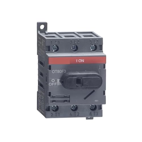 Interrupteur-sectionneur OT80F3 tripolaire 80A conçu pour coupure électrique haute performance