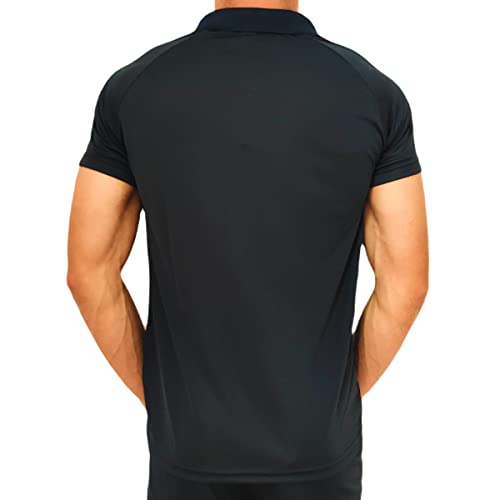 Camisa Vasco da Gama Polo Kappa Golden - Masculino Tamanho:M;Cor:Preto