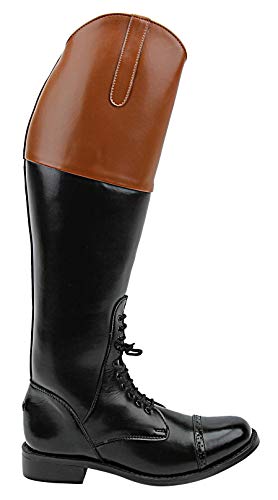 Royal Mens Man Pull On Field Fox Hunt Hunting Boots Without Back Zipper Tan Top4