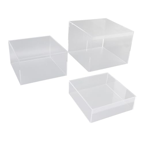 Elevadores acrílicos Karlak transparentes para joyería y buffet de postres 4
