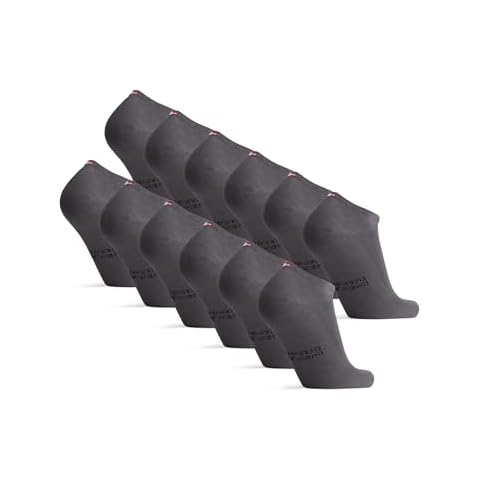 DANISH ENDURANCE Bamboo Low Cut Trainer Socks Cover
