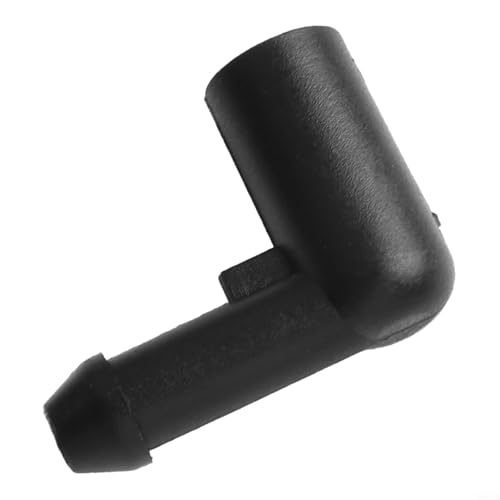Honseadek Conector de tubo de lavado de parabrisas de coche compatible con Vauxhall Zafira B Astra H manguera de plástico codo junta de repuesto 13171805