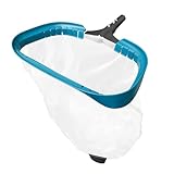 14' Pool Pollen Net - Pool Skimmer Net Rake, Strong Aluminum Frame, Ultra Fine Mesh Nets for Cleaning & for Sand, Silt, Leaves, Remove The Finest Debris