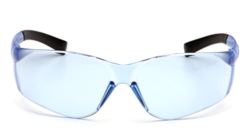 Pyramex Ztek Safety Eyewear, Infinity Blue Anti-Fog Lens with Infinity Blue Frame