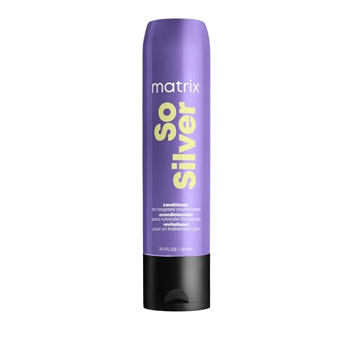 Image of Matrix Hair Conditioner, For Blondes, Greys and Silvers, Tones + Neutralises, Total Results, So Silver, 300ml